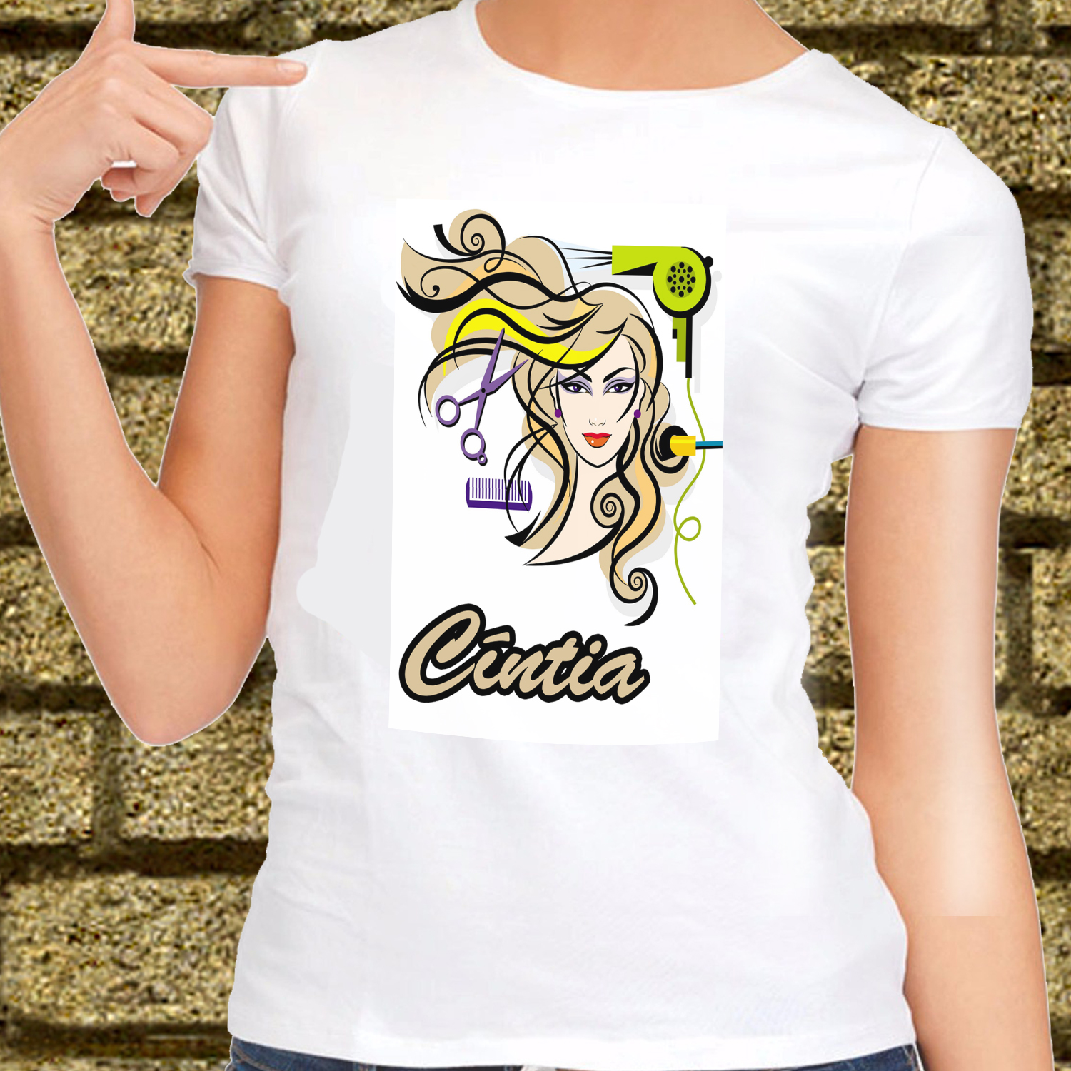 Camiseta Estampada